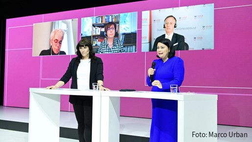 Panel auf dem dbb bundesfrauenkongress 2021 Panel auf dem dbb bundesfrauenkongress 2021